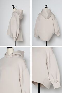ボンジュールサガン BONJOUR SAGAN ダンボールバルーンパーカー （Gray-Beige） ボンジュールサガン BONJOUR SAGAN ダンボールバルーンパーカー