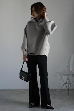 ボンジュールサガン BONJOUR SAGAN ダンボールバルーンパーカー （Gray-Beige） BONJOUR SAGAN公式オンラインストア / ダンボールバルーンパーカー