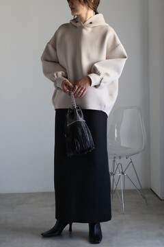 ボンジュールサガン BONJOUR SAGAN ダンボールバルーンパーカー （Gray-Beige） BONJOUR SAGAN公式オンラインストア / ダンボールバルーンパーカー