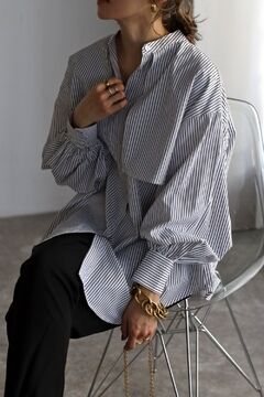 BONJOUR SAGAN公式オンラインストア / フライヨークストライプシャツ