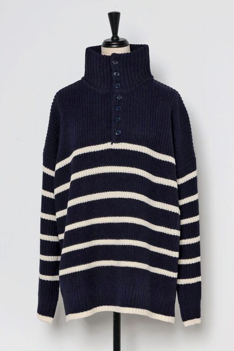 Navy×White
