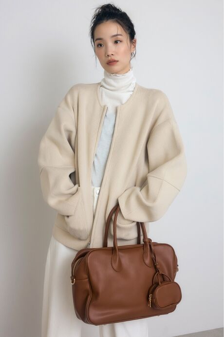 ランタンスリーブブルゾン