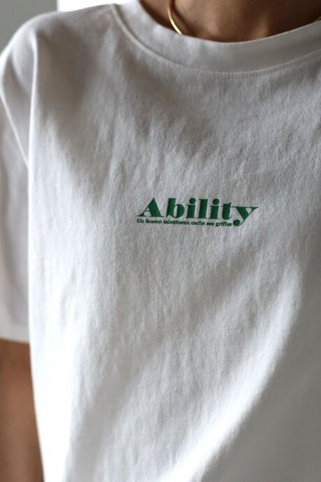 BONJOUR SAGAN公式オンラインストア / AbilityロゴTシャツ