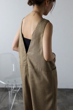 新品　itofukuokaバックオープンオールインワン back open all-in-one《light blue》 - ito