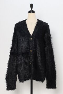 ジャケット・アウター sunsea/COTTON SHAGGY KNIT CARDIGAN BONJOUR SAGAN公式オンラインストア / shaggy knit cardigan