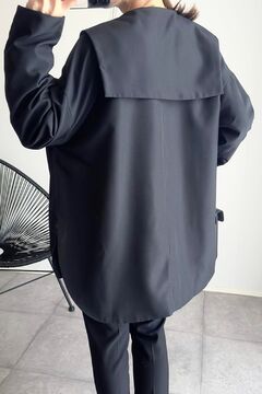 セーラー服風オーバーサイズジャケット ジャケット|セーラー服