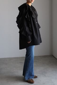 BONJOUR SAGAN公式オンラインストア / ラッフルカラー袖フリル