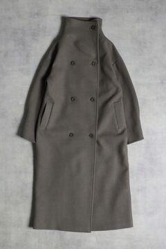 BONJOUR SAGAN公式オンラインストア / ダブルボタンスタンドカラーコート