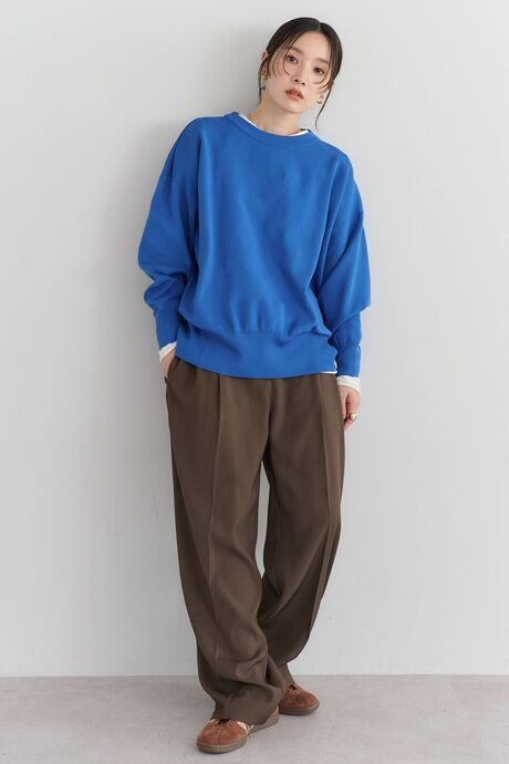 オーバーサイズダンボールニットプルオーバー