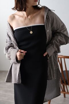 BONJOUR SAGAN公式オンラインストア / ダンボールニットビスチェ BONJOUR SAGAN公式オンラインストア / ダンボールニットビスチェ