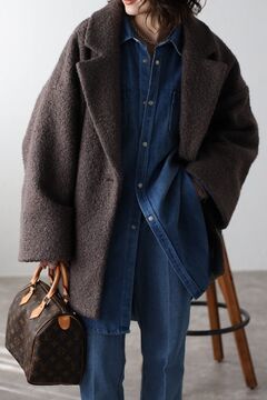 【完売商品】Eaphi ソフトウールテイラーコート eaphiSOFT WOOL TAILOR COAT