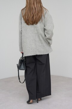 BONJOUR SAGAN公式オンラインストア / シャギーミドル丈スタンドカラー