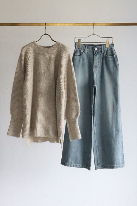 Beige×Light-Blue