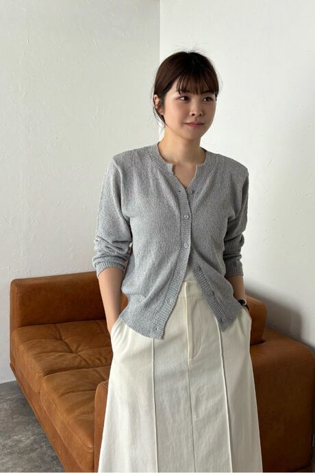 164cm/Light-Gray