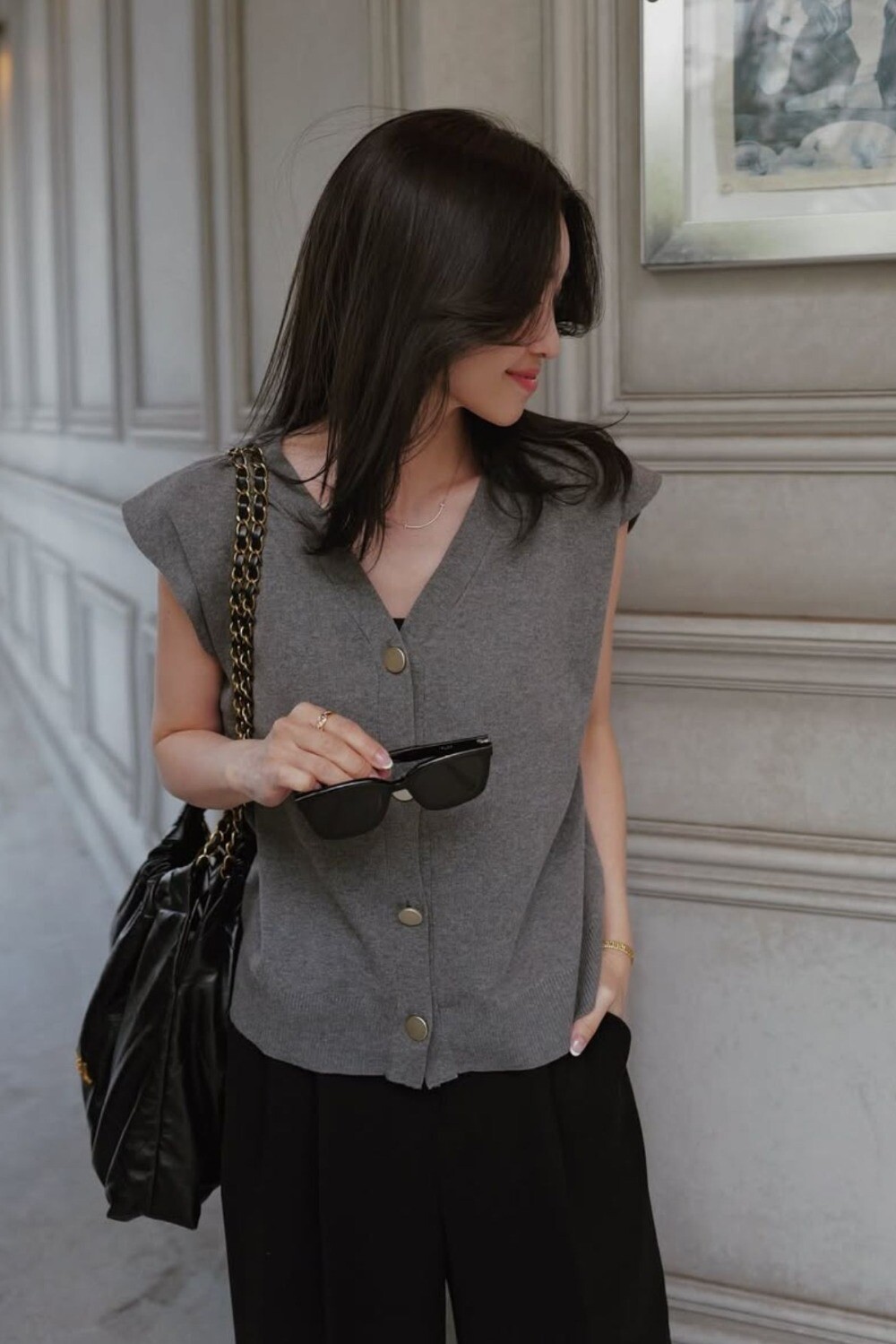 156cm/Dark-Gray