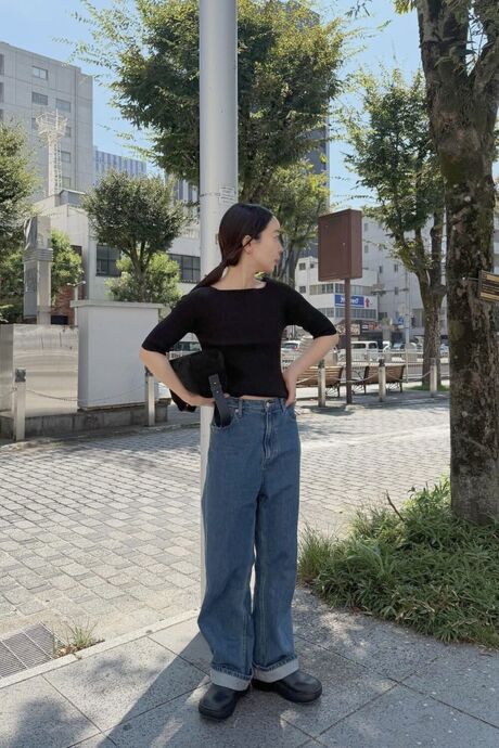 159cm/Black