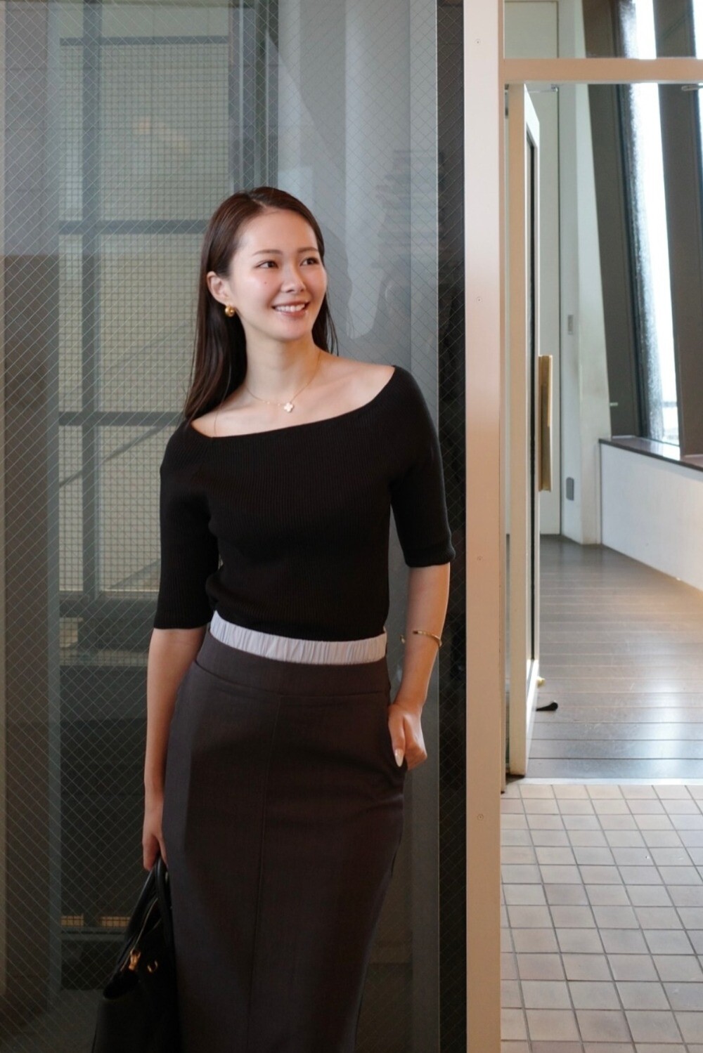 162cm/Black