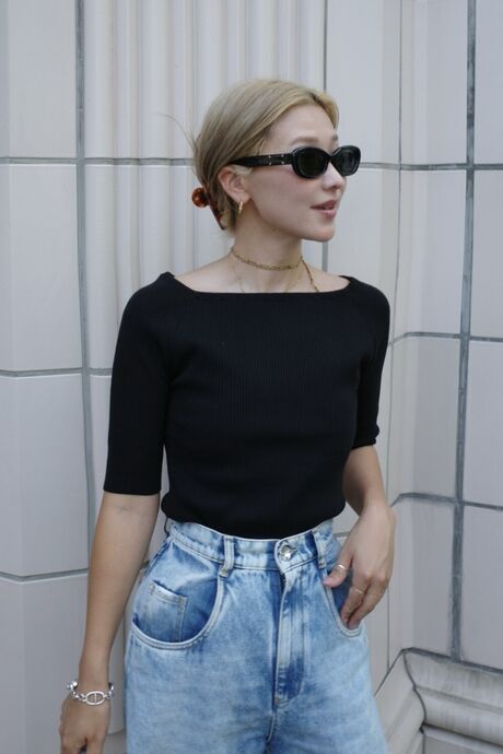 163cm/Black