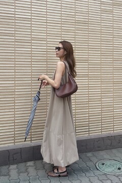 bonjour ノースリーブワンピース BONJOUR SAGAN公式オンラインストア / Vネックノースリワンピース