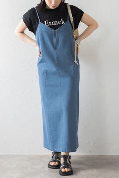 ワンピース Bonjour DENIM TUNIQUE handsmock 10y Summer Jumpsuit - Medium Wash | Levi's® US
