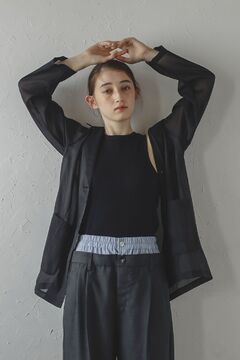 BONJOUR SAGAN公式オンラインストア / sheer tailored jacket / シアー