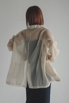 BONJOUR SAGAN公式オンラインストア / sheer tailored jacket / シアー