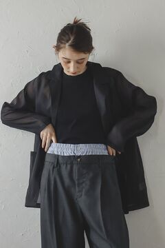 BONJOUR SAGAN公式オンラインストア / sheer tailored jacket / シアー