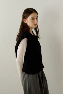 BONJOUR SAGAN公式オンラインストア / hand knit vest / ハンドニット