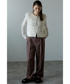 BONJOUR SAGAN公式オンラインストア / hand knit vest / ハンドニット
