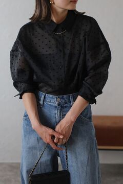 専用 今期 plage オーガンジーシアーシャツ 専用 今期 plage