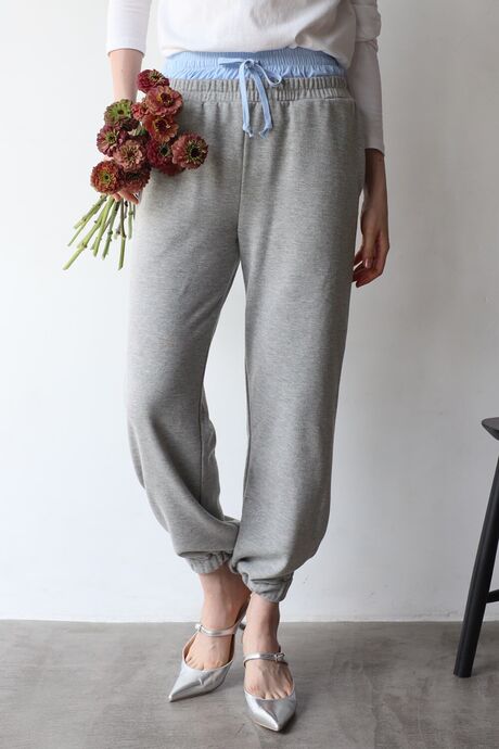 double waist sweat pants / ダブルウエストスウェットパンツ