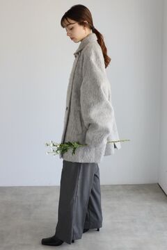 shaggy middle coat / シャギーミドルコート mideal（マイディール）の「shaggy middle coat / シャギー