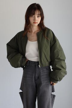 BONJOUR SAGAN公式オンラインストア / cropped MA-1
