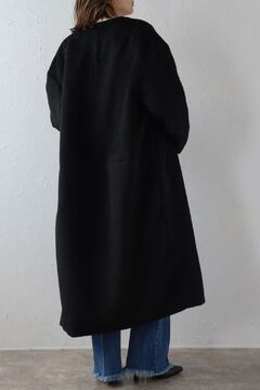 BONJOUR SAGAN公式オンラインストア / パイピングシャギーロングコート