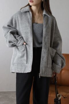 セール】ブークレステンカラーWジップブルゾン（ブルゾン