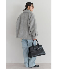 BONJOUR SAGAN公式オンラインストア / Wジップシャギーミドルブルゾン