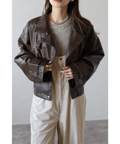 WOSAN ウォサン ブルゾン ジャケット ショート丈 WOSAN ウォサン ブルゾン ジャケット ショート丈 ブルゾン アウター