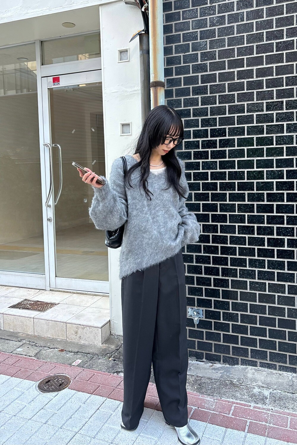 162cm/Gray