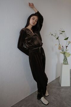 BONJOUR SAGAN公式オンラインストア / velour cachecoeur all-in-one