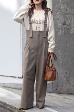 大人のピンク【OUTIL】ウティのオーバーオールで春支度 | LEE