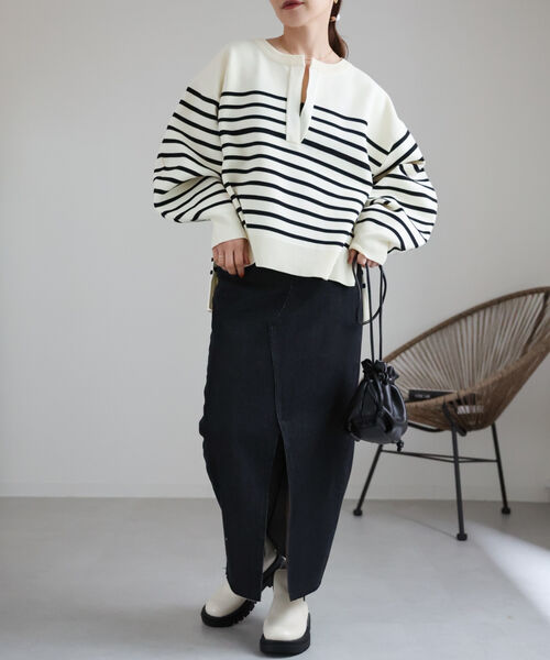 model:162cm  着用サイズ:FREE