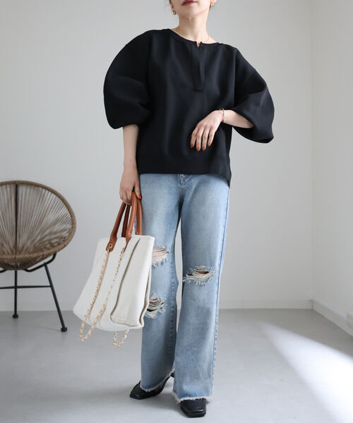 model:162cm  着用サイズ:FREE