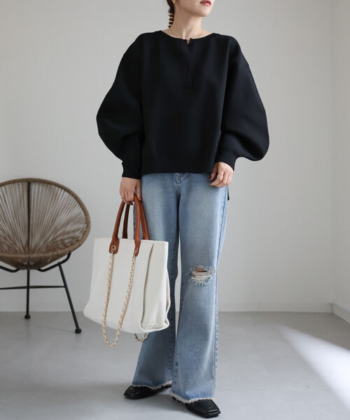 model:162cm  着用サイズ:FREE