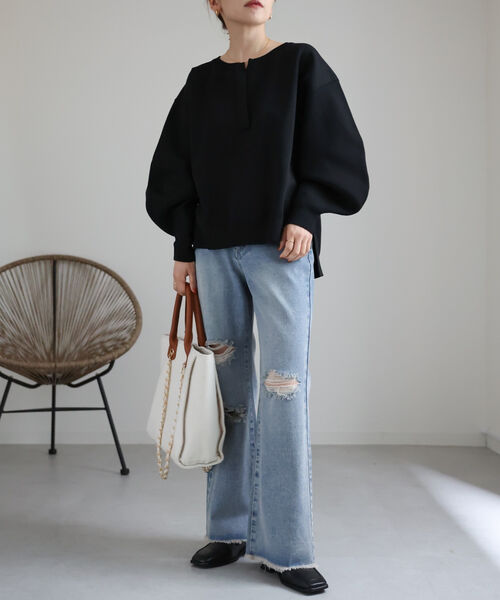 model:162cm  着用サイズ:FREE