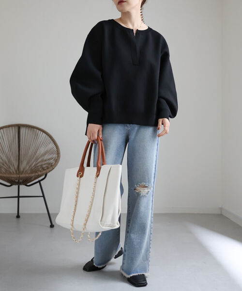 model:162cm  着用サイズ:FREE