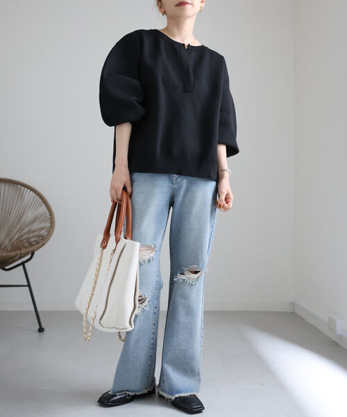 model:162cm  着用サイズ:FREE