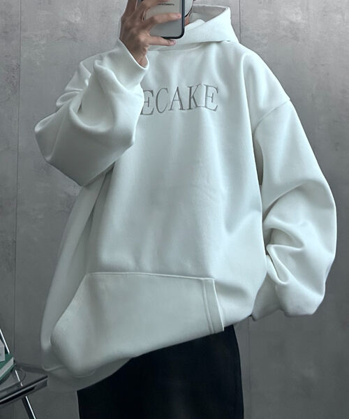 新色追加＜ユニセックス商品＞ フラワー刺繍トップス/フーディー/パーカー