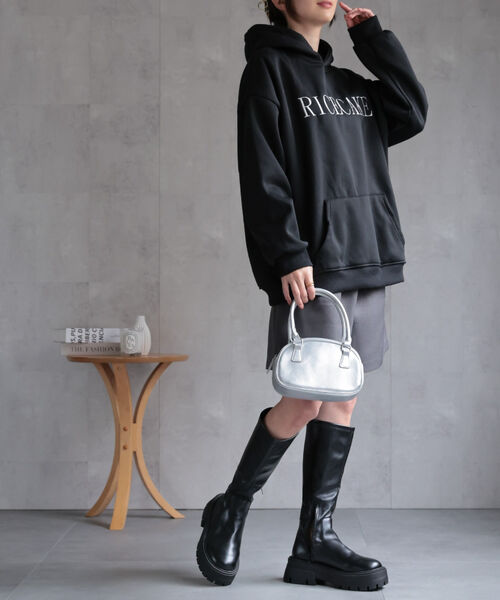 model：162cm 着用サイズ：L