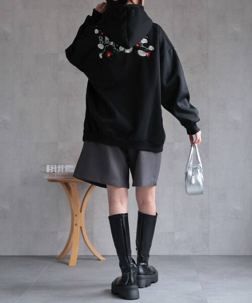 model：162cm 着用サイズ：L