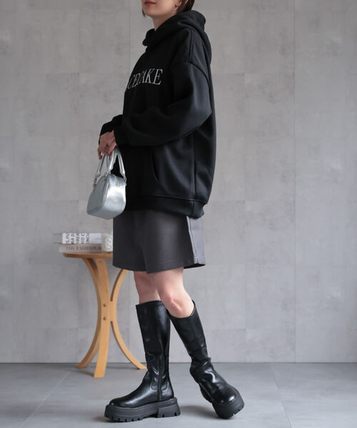 model：162cm 着用サイズ：L